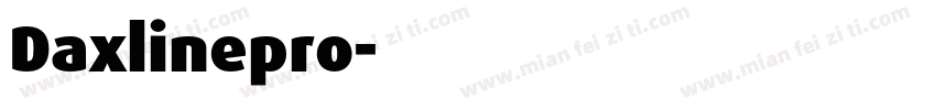 Daxlinepro字体转换