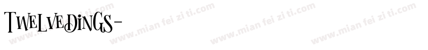 TwelveDings字体转换