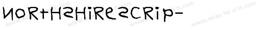 northshirescrip字体转换