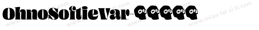 OhnoSoftieVar字体转换