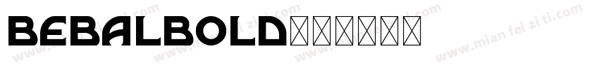 bebalbold字体转换
