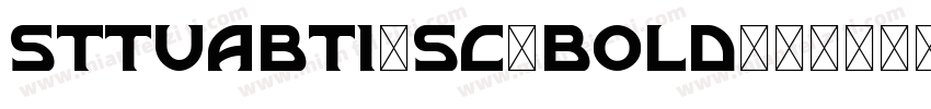 sttuabti-sc-bold字体转换