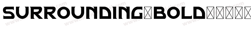 surrounding-bold字体转换