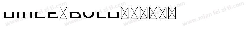 DINCE-BOLD字体转换
