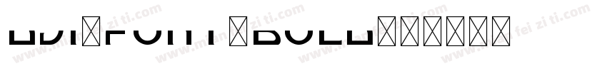 DJI-font-bold字体转换