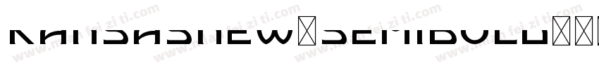 Kansasnew-semibold字体转换