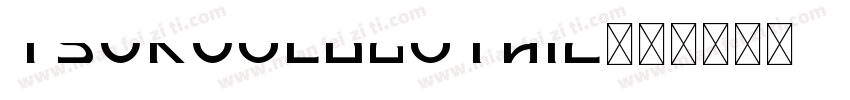 TsukuOldGothic字体转换