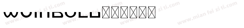 Wuinbold字体转换