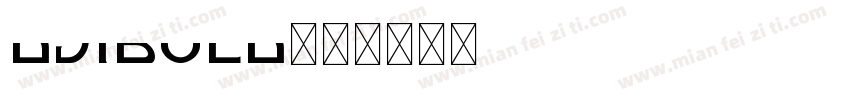 djibold字体转换