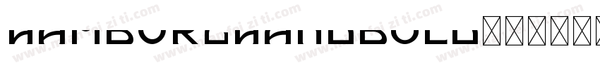 hamburghandbold字体转换