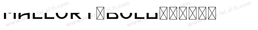 mallory-bold字体转换