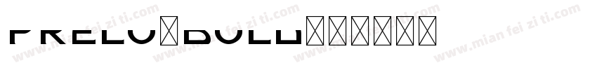 prelo-bold字体转换