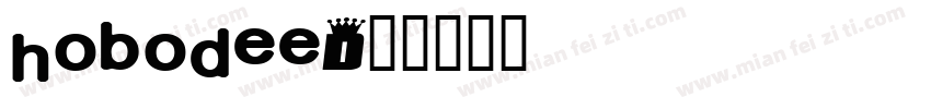 HoboDEE字体转换