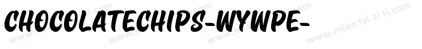 ChocolateChips-WyWPE字体转换