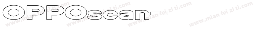 OPPOscan字体转换