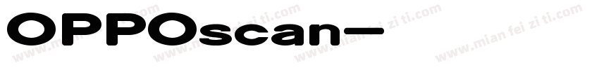 OPPOscan字体转换