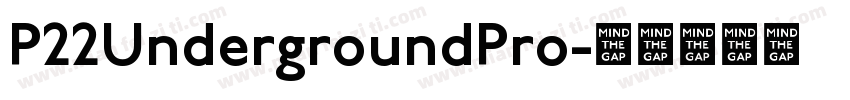 P22UndergroundPro字体转换
