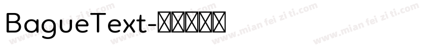 BagueText字体转换