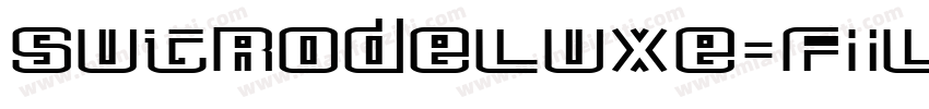 SutroDeluxe-Fill字体转换