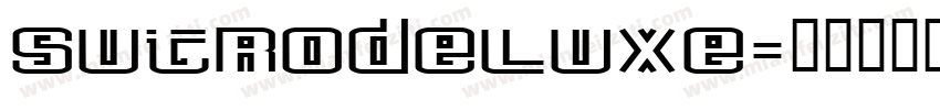 SutroDeluxe字体转换