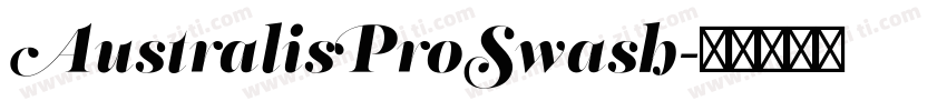 AustralisProSwash字体转换
