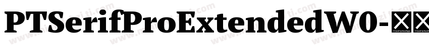 PTSerifProExtendedW0字体转换