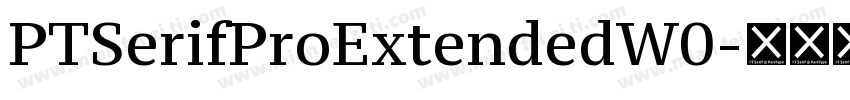 PTSerifProExtendedW0字体转换