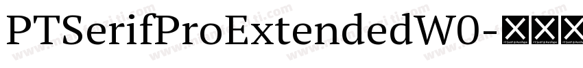 PTSerifProExtendedW0字体转换