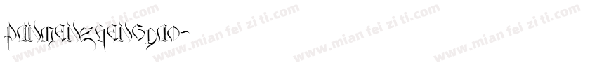 PANMENZHENGDAO字体转换