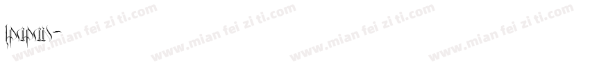 lpapan字体转换