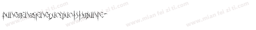 pangmenzhengdaobiaotitimianfe字体转换