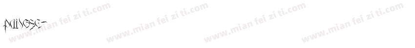 pangse字体转换
