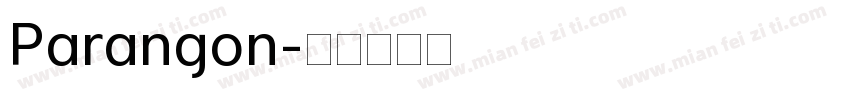 Parangon字体转换