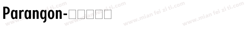 Parangon字体转换