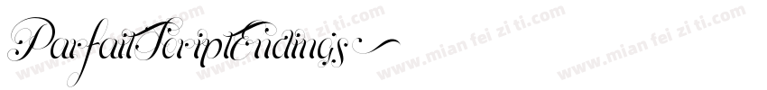 ParfaitScriptEndings字体转换