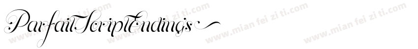 ParfaitScriptEndings字体转换