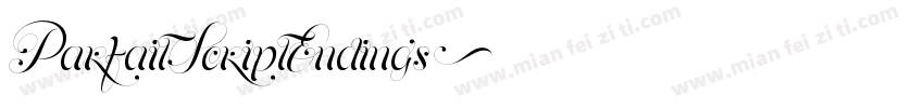 ParfaitScriptEndings字体转换