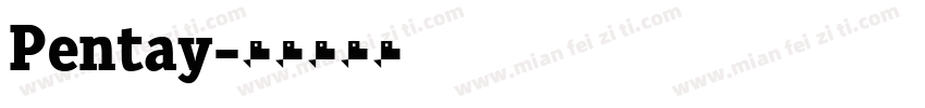 Pentay字体转换