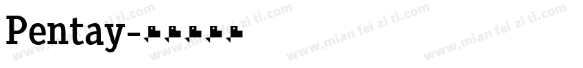 Pentay字体转换