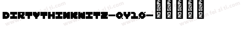 Dirtythinkwitz-qY10字体转换
