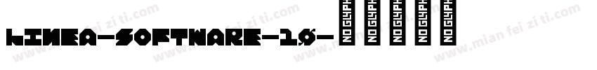 linea-software-10字体转换