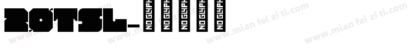 20TSL字体转换