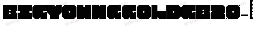 bigyounggoldgb20字体转换