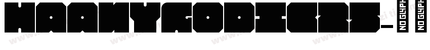 HaanYGodic25字体转换
