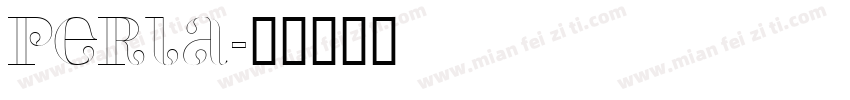perla字体转换