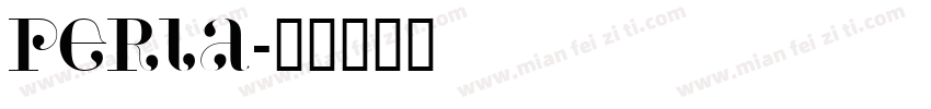perla字体转换