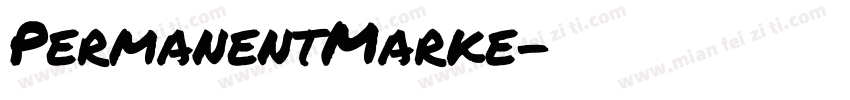 PermanentMarke字体转换