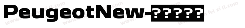 PeugeotNew字体转换