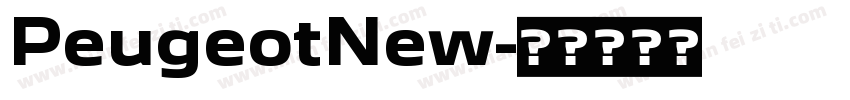 PeugeotNew字体转换