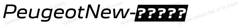 PeugeotNew字体转换